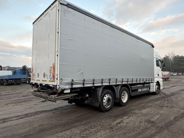 Curtain side truck MAN TGX 26.460 FG   6x2 Motorschaden: picture 7