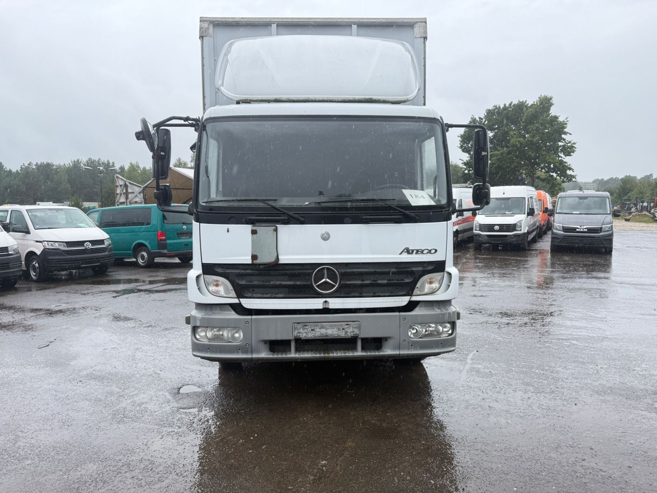 Mercedes-Benz Atego 1222 LbW Klima - Curtain side truck: picture 1 Mercedes-Benz Atego 1222 LbW Klima - Curtain side truck: picture 1