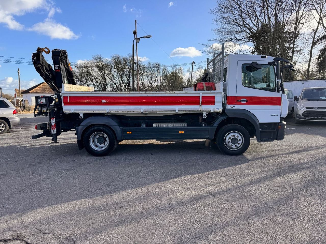 Mercedes-Benz Atego 1224 Kipper - Kran - Tipper, Crane truck: picture 5 Mercedes-Benz Atego 1224 Kipper - Kran - Tipper, Crane truck: picture 5