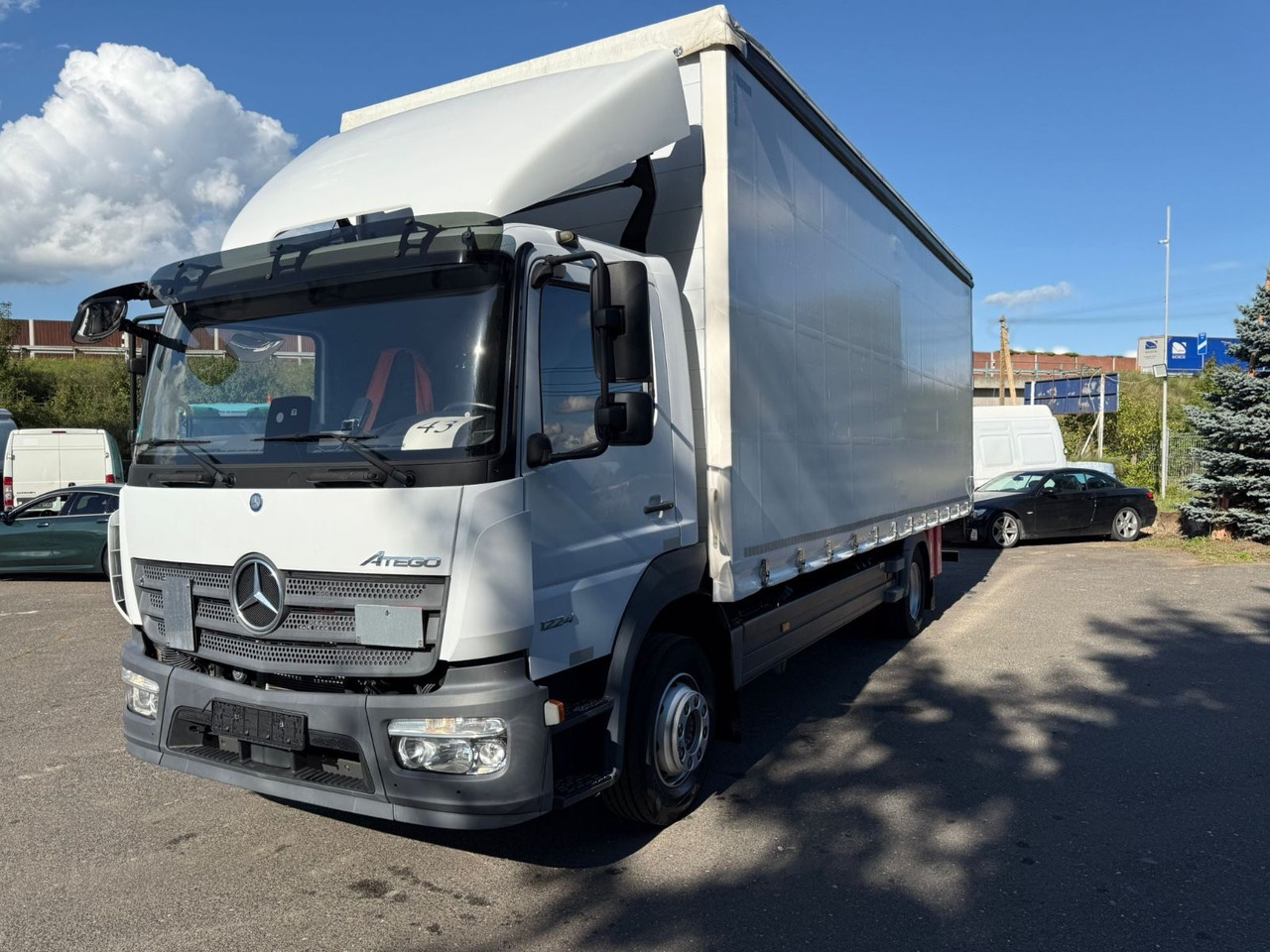 Mercedes-Benz Atego 1224 OM936 4x2 18 TKM - Curtain side truck: picture 2 Mercedes-Benz Atego 1224 OM936 4x2 18 TKM - Curtain side truck: picture 2
