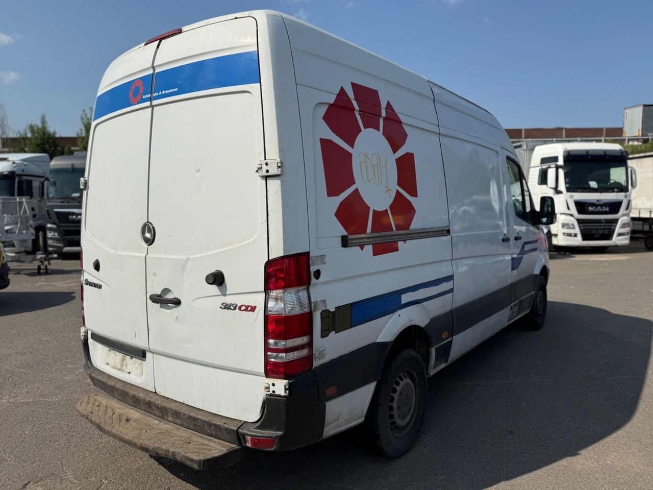 Mercedes-Benz Sprinter II Kasten 313 CDI MOTORSCHADEN !!! - Panel van: picture 3 Mercedes-Benz Sprinter II Kasten 313 CDI MOTORSCHADEN !!! - Panel van: picture 3