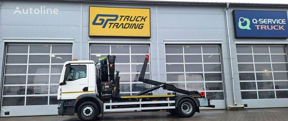MAN TGM 15.250, hakowiec Janco/GP Lift + HDS Hiab - Refuse truck: picture 1 MAN TGM 15.250, hakowiec Janco/GP Lift + HDS Hiab - Refuse truck: picture 1