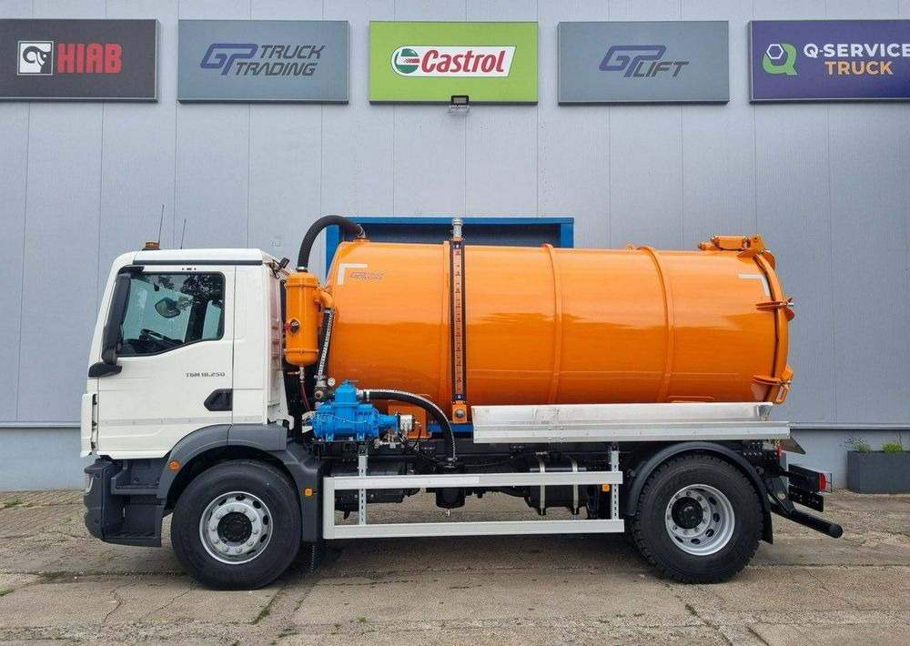 MAN TGM 18.250, zabudowa asenizacyjna Janco/GP Lift - Refuse truck: picture 2 MAN TGM 18.250, zabudowa asenizacyjna Janco/GP Lift - Refuse truck: picture 2
