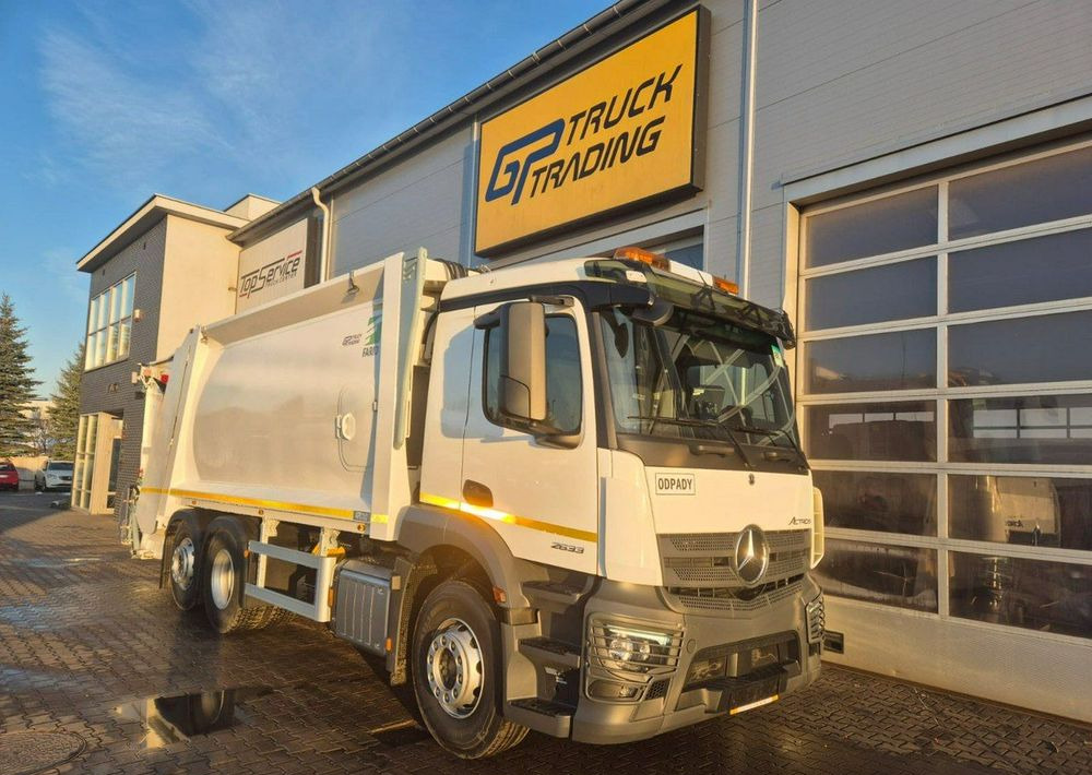 Mercedes-Benz Actros 2633, śmieciarka Farid - Refuse truck: picture 2 Mercedes-Benz Actros 2633, śmieciarka Farid - Refuse truck: picture 2