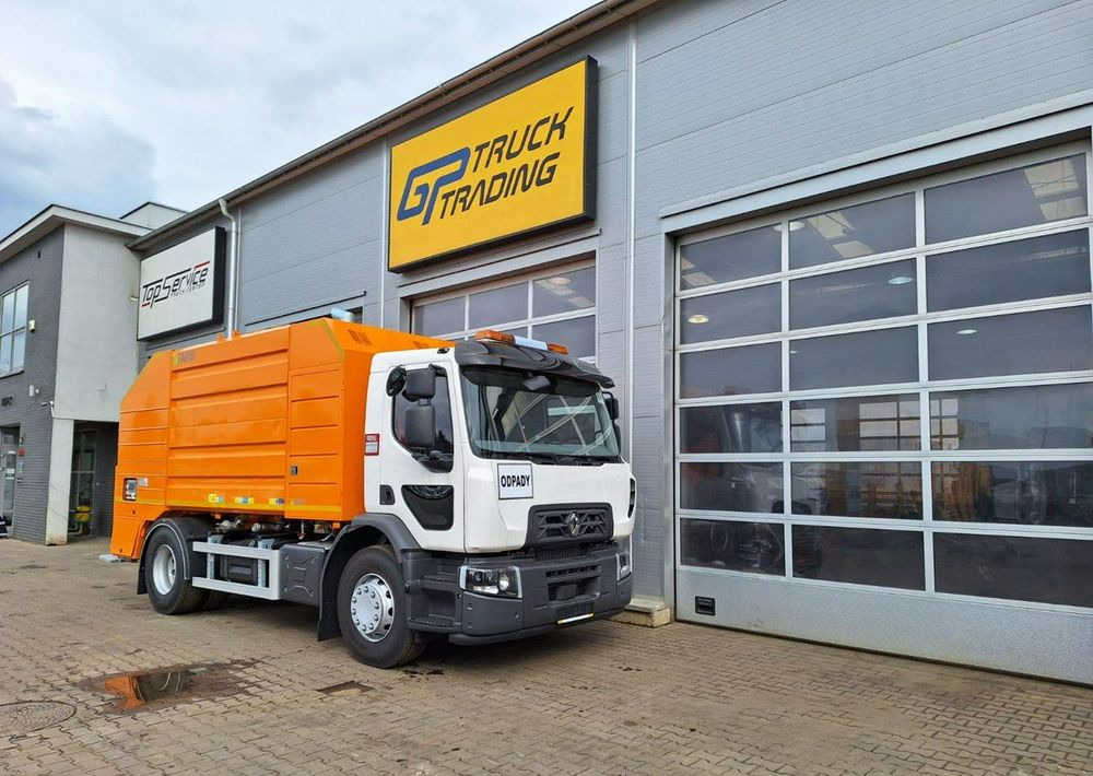 Renault D18 - Refuse truck: picture 2 Renault D18 - Refuse truck: picture 2