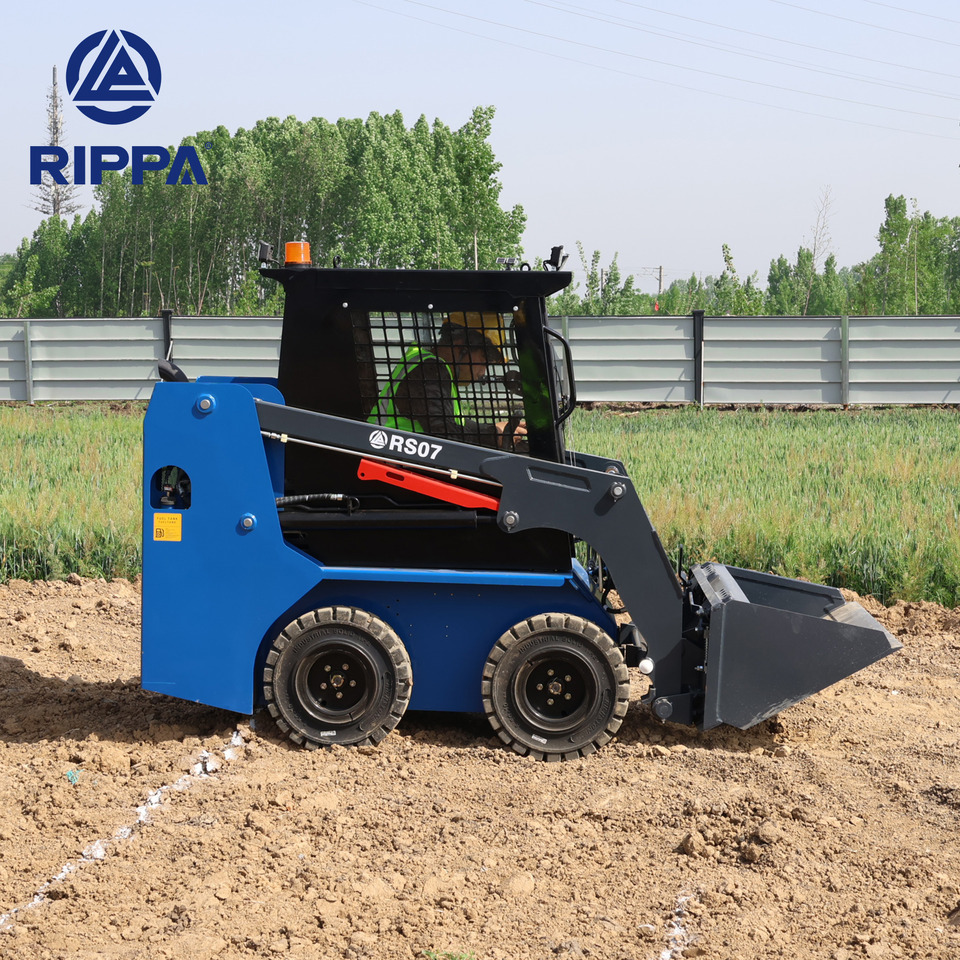 Rippa RS07 Compact Loader | 24.4hp Kubota Power | High Flow Dual Pump | Comfortable A/C Cabin - Skid steer loader: picture 4 Rippa RS07 Compact Loader | 24.4hp Kubota Power | High Flow Dual Pump | Comfortable A/C Cabin - Skid steer loader: picture 4