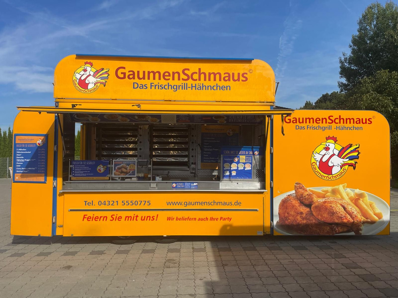 Fiat Hähnchengrill mobil Foodtruck - Food truck: picture 1 Fiat Hähnchengrill mobil Foodtruck - Food truck: picture 1