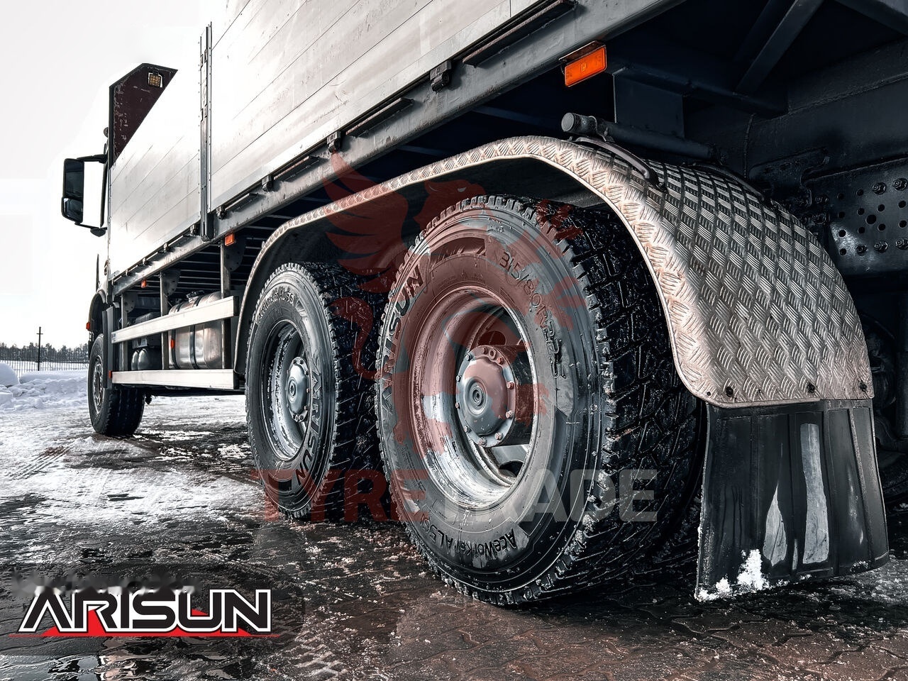 Arisun 315/80R22.5 Arisun AceWork AL561 18PR 156/153K M S 3PMSF DRIVE O - Tire for Truck: picture 4 Arisun 315/80R22.5 Arisun AceWork AL561 18PR 156/153K M S 3PMSF DRIVE O - Tire for Truck: picture 4