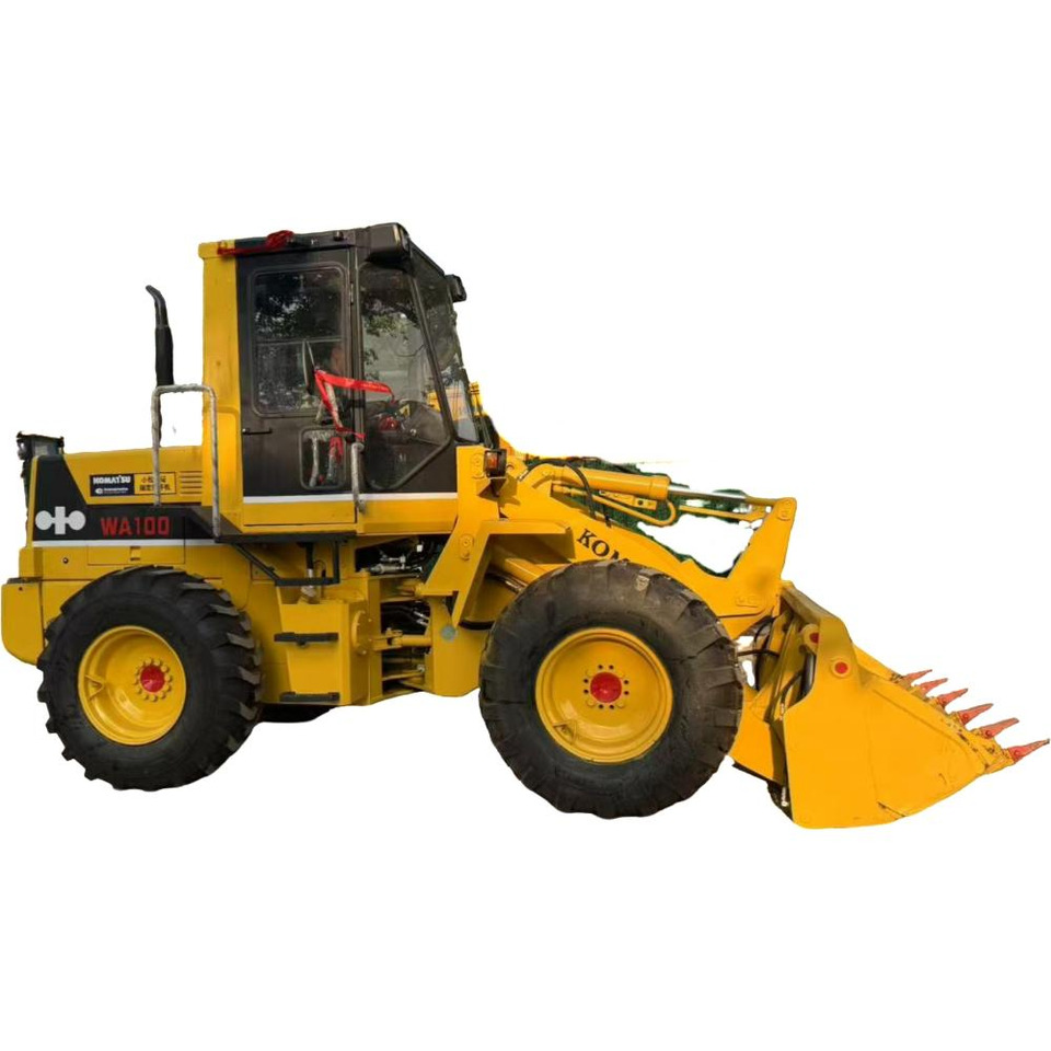 Komatsu WA100 - Wheel loader: picture 1 Komatsu WA100 - Wheel loader: picture 1