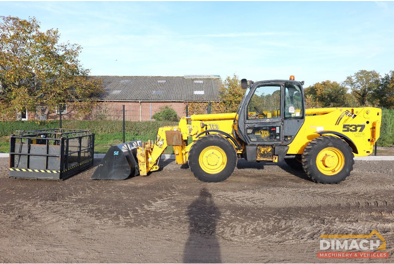 JCB 537 135 JCB 537 125 telehandler with remote control basket + bucket and forks top item!! - Telescopic handler: picture 1 JCB 537 135 JCB 537 125 telehandler with remote control basket + bucket and forks top item!! - Telescopic handler: picture 1