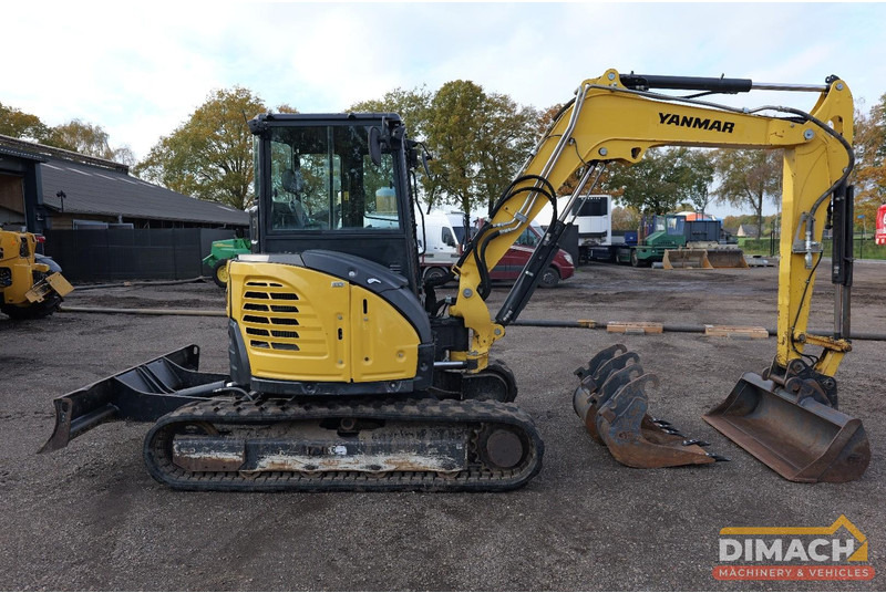 Yanmar ViO50-6 CW10 GP snelwissel, 3 bakken, airco, mono giek - Excavator: picture 2 Yanmar ViO50-6 CW10 GP snelwissel, 3 bakken, airco, mono giek - Excavator: picture 2