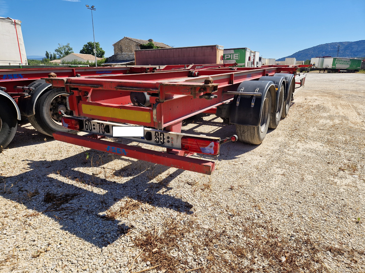 ASCA - Container transporter/ Swap body semi-trailer: picture 1 ASCA - Container transporter/ Swap body semi-trailer: picture 1