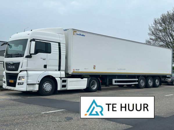 Diversen Opleggers + trekker-oplegger TE Huur - Curtainsider semi-trailer: picture 1 Diversen Opleggers + trekker-oplegger TE Huur - Curtainsider semi-trailer: picture 1