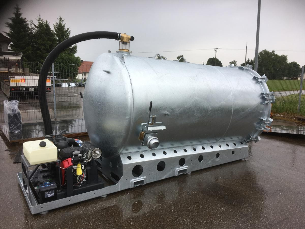 S-Vac 5,0m³ Saugfass 5000l Vakuumfass / Saugfass/ S-Vac - Directional boring machine: picture 2 S-Vac 5,0m³ Saugfass 5000l Vakuumfass / Saugfass/ S-Vac - Directional boring machine: picture 2
