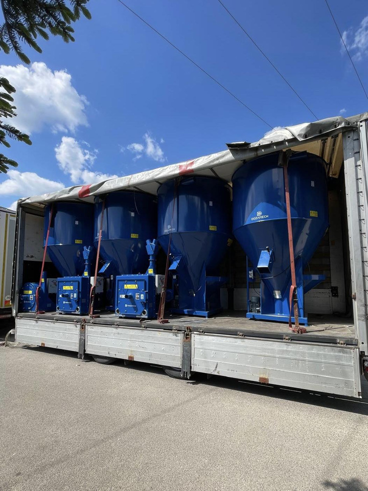 New Livestock equipment Dozamech Getreidemischanlage / Feed mixer / Melangeuse de fourrage / Miscelatore di mangime / Кормосмеситель / Mieszalnik H-033/2 1000 kg: picture 21 New Livestock equipment Dozamech Getreidemischanlage / Feed mixer / Melangeuse de fourrage / Miscelatore di mangime / Кормосмеситель / Mieszalnik H-033/2 1000 kg: picture 21