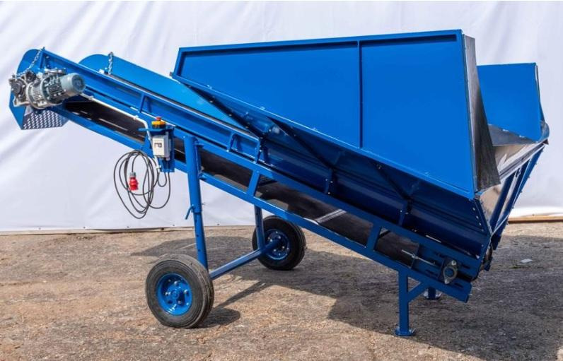 ROLMET Vorratsbunker / Receiving hopper / Trémie de réception / Cesto di ricezione / Tolva receptora de rodillo / Приёмная корзина / Kosz przyjęciowy KP-1 - Potato equipment: picture 2 ROLMET Vorratsbunker / Receiving hopper / Trémie de réception / Cesto di ricezione / Tolva receptora de rodillo / Приёмная корзина / Kosz przyjęciowy KP-1 - Potato equipment: picture 2