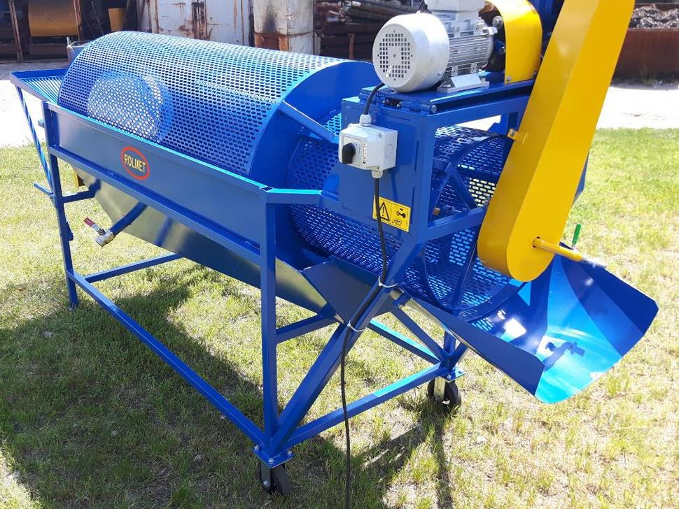 Rolmet Trommelwaschmaschine / Vegetables washing / Machine Laveuse de légume / Lavatrice agroalimentare / Lavadora de verduras / Барабанная мойка / Płuczka bębnowa PB-1 - Post-harvest equipment: picture 4 Rolmet Trommelwaschmaschine / Vegetables washing / Machine Laveuse de légume / Lavatrice agroalimentare / Lavadora de verduras / Барабанная мойка / Płuczka bębnowa PB-1 - Post-harvest equipment: picture 4