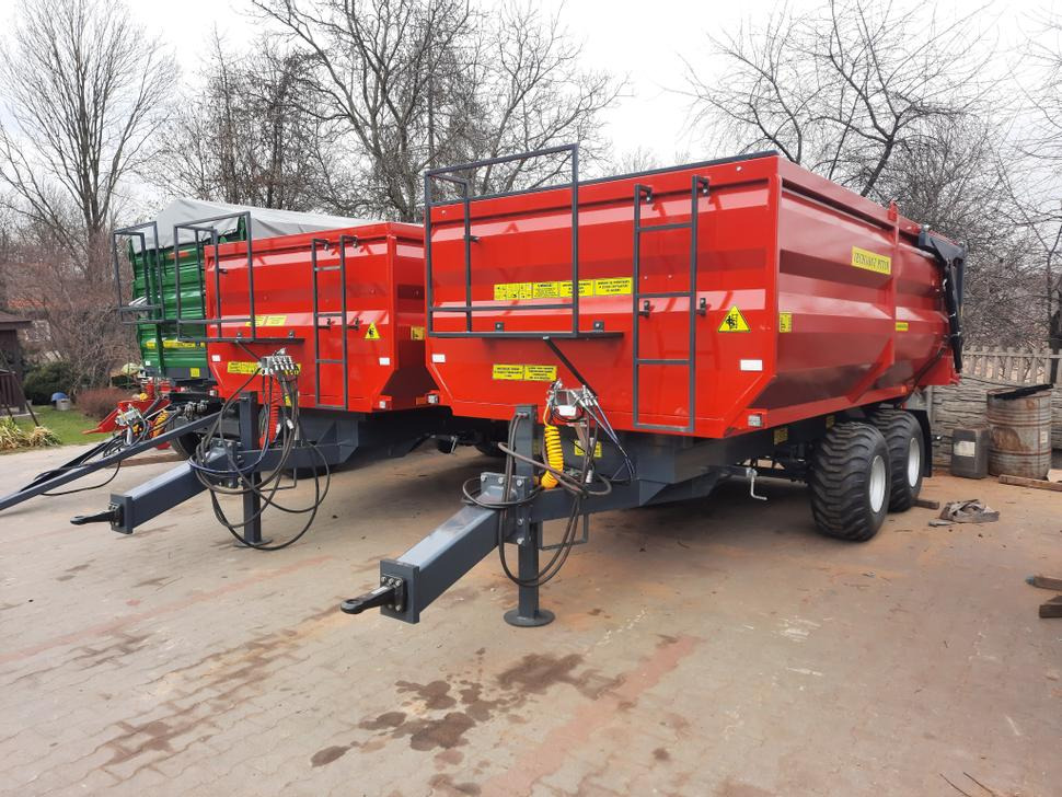 Techmont Anhänger Tandemkipper / Trailer / Remorque / Rimorchio / Remolque tándem / Прицеп монолитный двухосный тандем / Przyczepa tandem PTTCW112 12 t - Farm tipping trailer/ Dumper: picture 1 Techmont Anhänger Tandemkipper / Trailer / Remorque / Rimorchio / Remolque tándem / Прицеп монолитный двухосный тандем / Przyczepa tandem PTTCW112 12 t - Farm tipping trailer/ Dumper: picture 1
