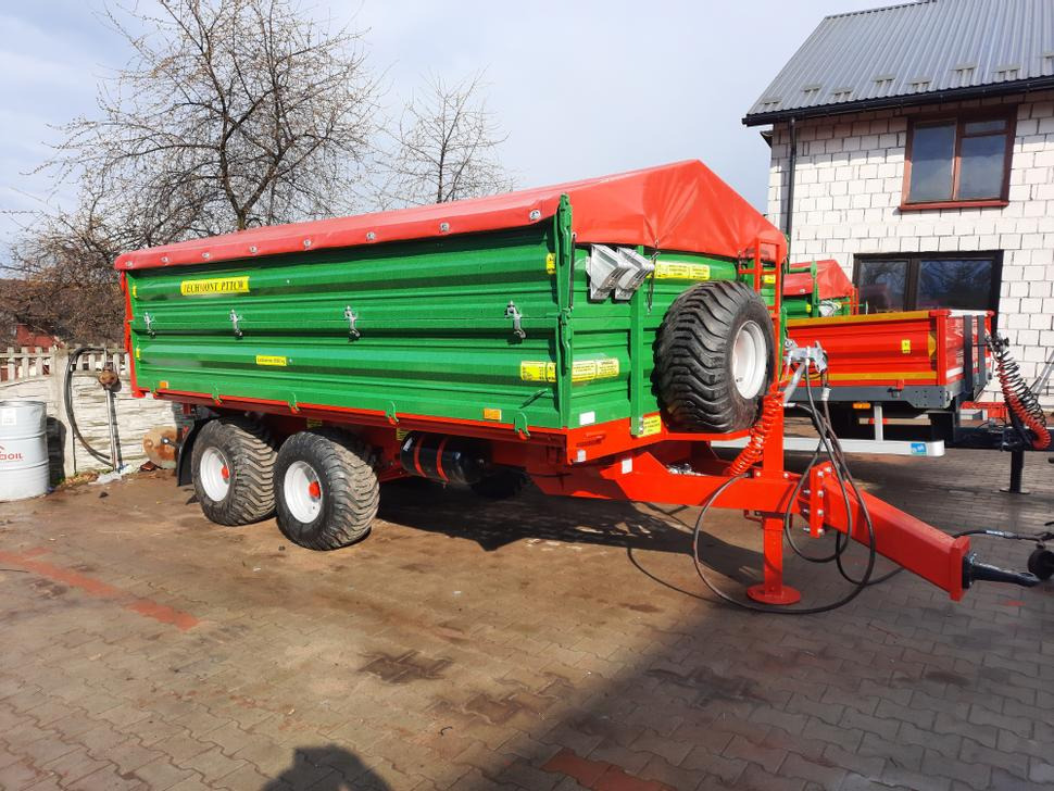 Techmont Anhänger / Trailer / Remorque / Rimorchio / Прицеп двухосный тандем / Przyczepa tandem PTTCW 310 10 t - Farm tipping trailer/ Dumper: picture 1 Techmont Anhänger / Trailer / Remorque / Rimorchio / Прицеп двухосный тандем / Przyczepa tandem PTTCW 310 10 t - Farm tipping trailer/ Dumper: picture 1