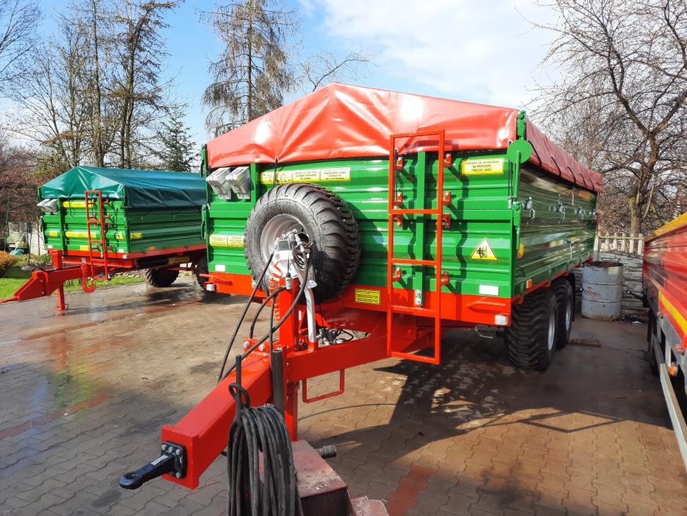 Techmont Anhänger / Trailer / Remorque / Rimorchio / Прицеп двухосный тандем / Przyczepa tandem PTTCW 310 10 t - Farm tipping trailer/ Dumper: picture 4 Techmont Anhänger / Trailer / Remorque / Rimorchio / Прицеп двухосный тандем / Przyczepa tandem PTTCW 310 10 t - Farm tipping trailer/ Dumper: picture 4