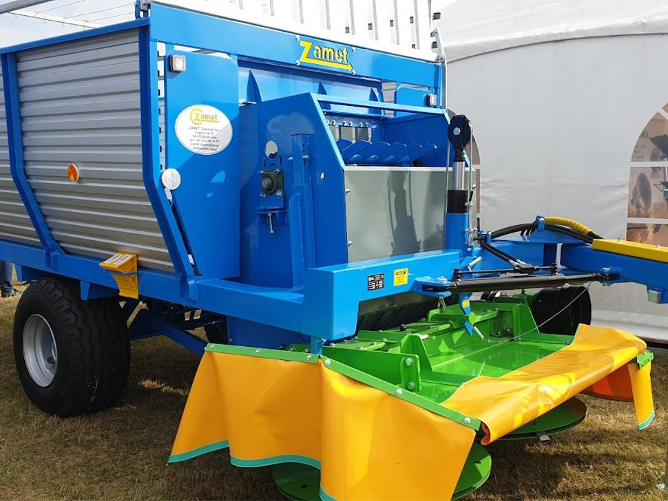 ZAMET Mähladewagen / Green forage mower / Remorque autochargeuse / Autocaricante / Самозагружающийся прицеп с косилкой / Przyczepa samozaładowcza z kosiarką bebnową T635 - Forage wagon: picture 5 ZAMET Mähladewagen / Green forage mower / Remorque autochargeuse / Autocaricante / Самозагружающийся прицеп с косилкой / Przyczepa samozaładowcza z kosiarką bebnową T635 - Forage wagon: picture 5