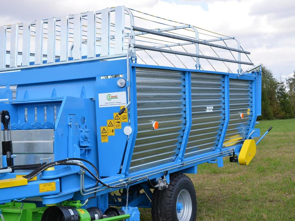 ZAMET Mähladewagen / Green forage mower / Remorque autochargeuse / Autocaricante / Самозагружающийся прицеп с косилкой / Przyczepa samozaładowcza z kosiarką bebnową T635 - Forage wagon: picture 2 ZAMET Mähladewagen / Green forage mower / Remorque autochargeuse / Autocaricante / Самозагружающийся прицеп с косилкой / Przyczepa samozaładowcza z kosiarką bebnową T635 - Forage wagon: picture 2