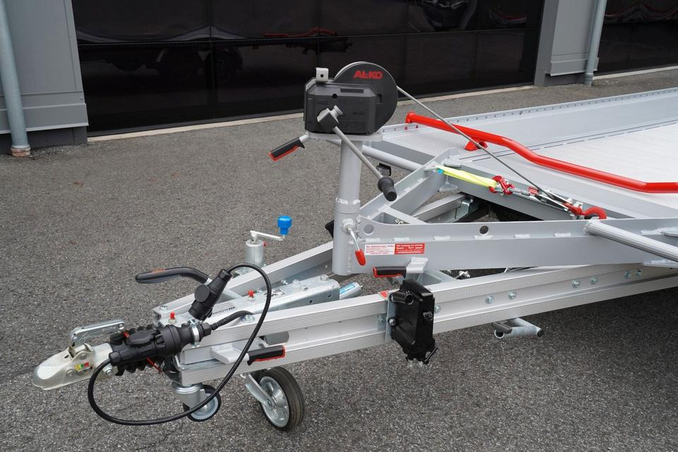 Autotransporter trailer Fitzel EURO-TRANS 35-21/48 X PROFI-ED. // Handseilwinde: picture 8
