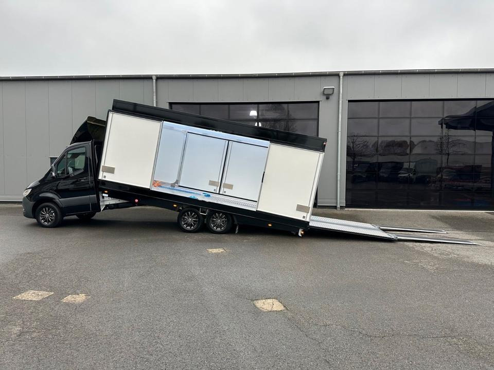 Mercedes-Benz Sprinter 619 ALGEMA BLITZLADER 2 - "CARTRESOR" - Car transporter truck, Commercial vehicle: picture 4 Mercedes-Benz Sprinter 619 ALGEMA BLITZLADER 2 - "CARTRESOR" - Car transporter truck, Commercial vehicle: picture 4