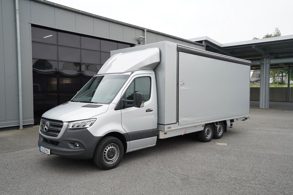Mercedes-Benz Sprinter 619 ALGEMA BLITZLADER 2 - GESCHLOSSEN - Car transporter truck, Commercial vehicle: picture 3 Mercedes-Benz Sprinter 619 ALGEMA BLITZLADER 2 - GESCHLOSSEN - Car transporter truck, Commercial vehicle: picture 3