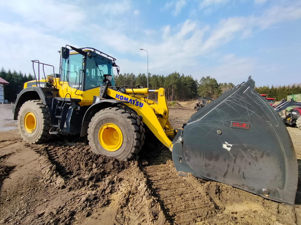 KOMATSU WA380 - Wheel loader: picture 2 KOMATSU WA380 - Wheel loader: picture 2