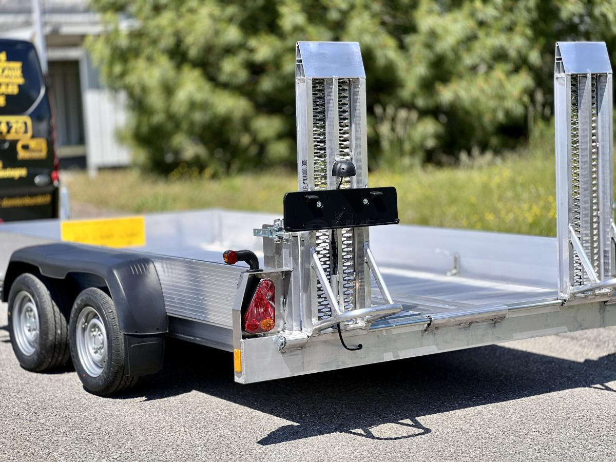 DEFINITIVE CLM Remorque porte engin aluminium 3T5 FLY35 - Plant trailer: picture 4 DEFINITIVE CLM Remorque porte engin aluminium 3T5 FLY35 - Plant trailer: picture 4
