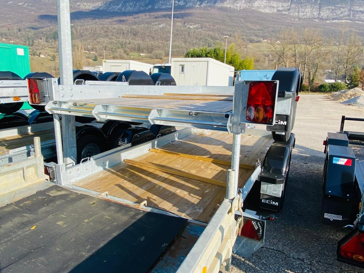 ECIM REMORQUE PORTE ENGINS 2 ESSIEUX 3T5 NEUVE - Plant trailer: picture 5 ECIM REMORQUE PORTE ENGINS 2 ESSIEUX 3T5 NEUVE - Plant trailer: picture 5