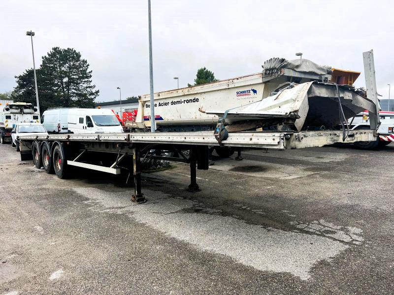 Fruehauf PLATEAU 3 ESSIEUX - Dropside/ Flatbed semi-trailer: picture 3 Fruehauf PLATEAU 3 ESSIEUX - Dropside/ Flatbed semi-trailer: picture 3