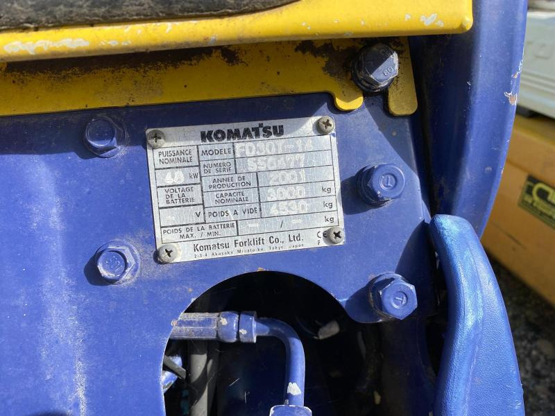 Diesel forklift KOMATSU Chariot élévateur diesel FD30T14: picture 9