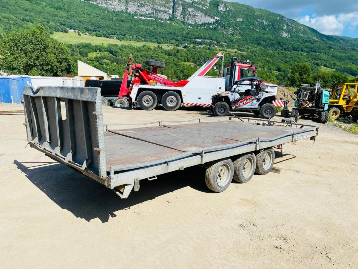 MANDRINOISE PP3503 Remorque 3 essieux - Low loader semi-trailer: picture 5 MANDRINOISE PP3503 Remorque 3 essieux - Low loader semi-trailer: picture 5