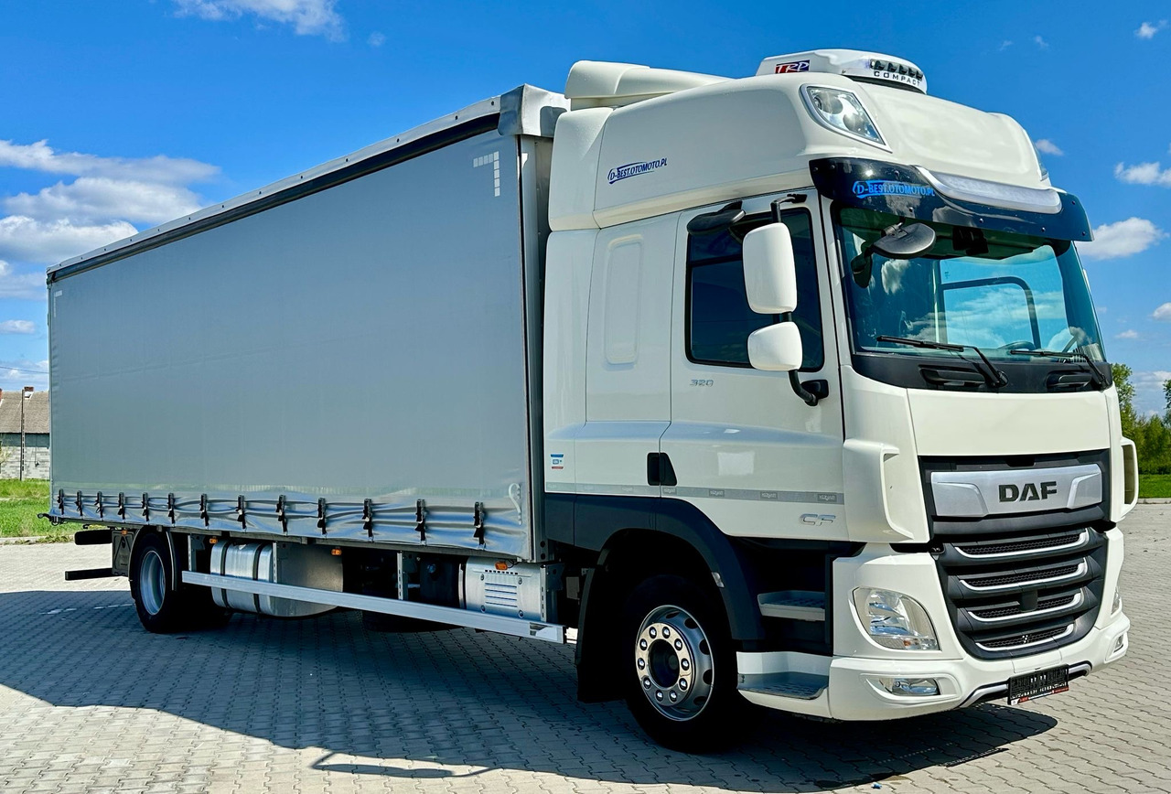 DAF CF 320 / FIRANKA / 21 EUROPALET / SYPIALKA / AUTOMAT / KLIMA POSTOJOWA / 2021 ROK TO - Curtain side truck: picture 1 DAF CF 320 / FIRANKA / 21 EUROPALET / SYPIALKA / AUTOMAT / KLIMA POSTOJOWA / 2021 ROK TO - Curtain side truck: picture 1