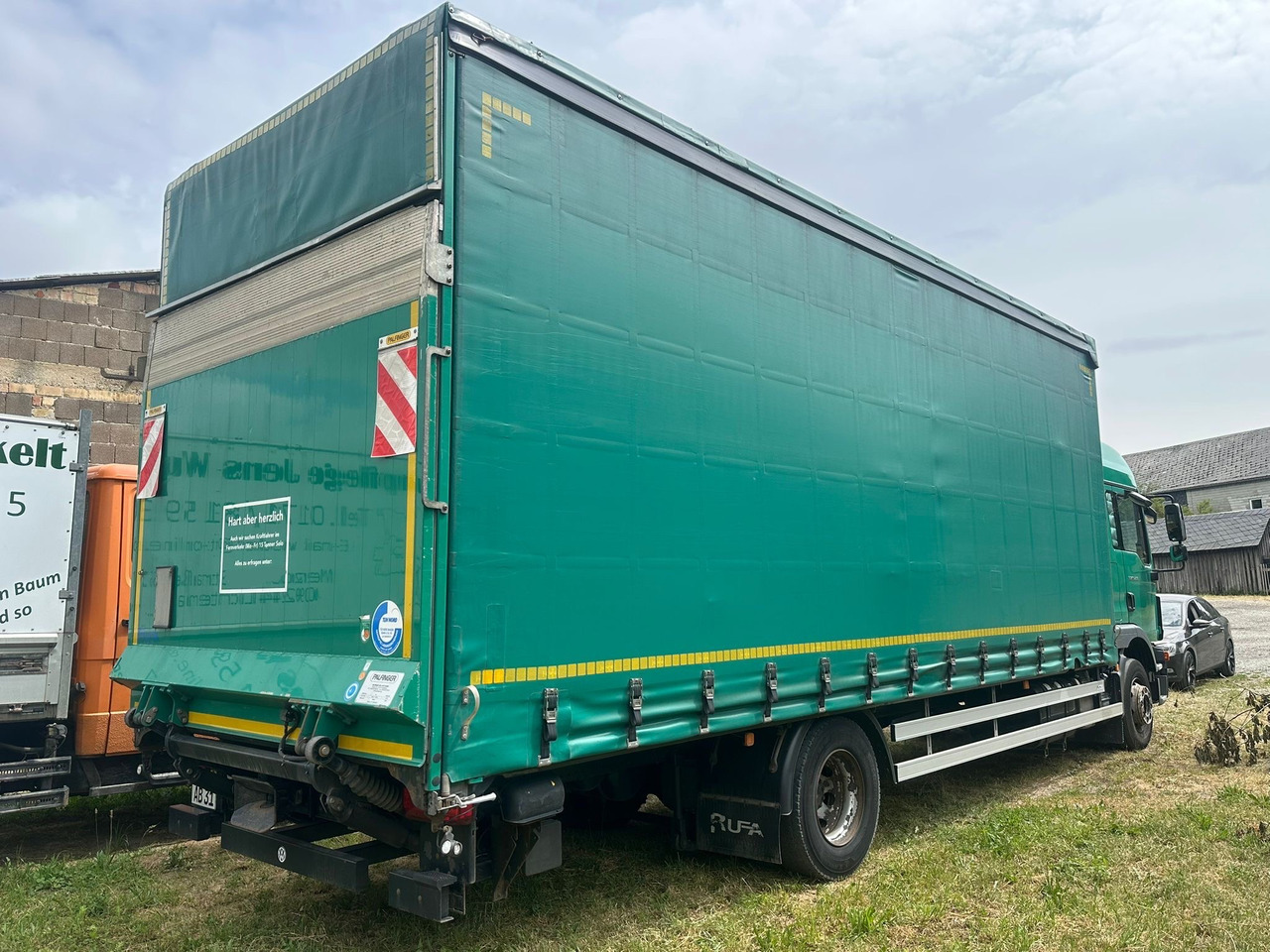 MAN TGM 12.250 / 15.250 / FIRANKA / WINDA / AUTOMAT / 18 PALET / SYPIALKA / 2017 ROK - Curtain side truck: picture 3 MAN TGM 12.250 / 15.250 / FIRANKA / WINDA / AUTOMAT / 18 PALET / SYPIALKA / 2017 ROK - Curtain side truck: picture 3