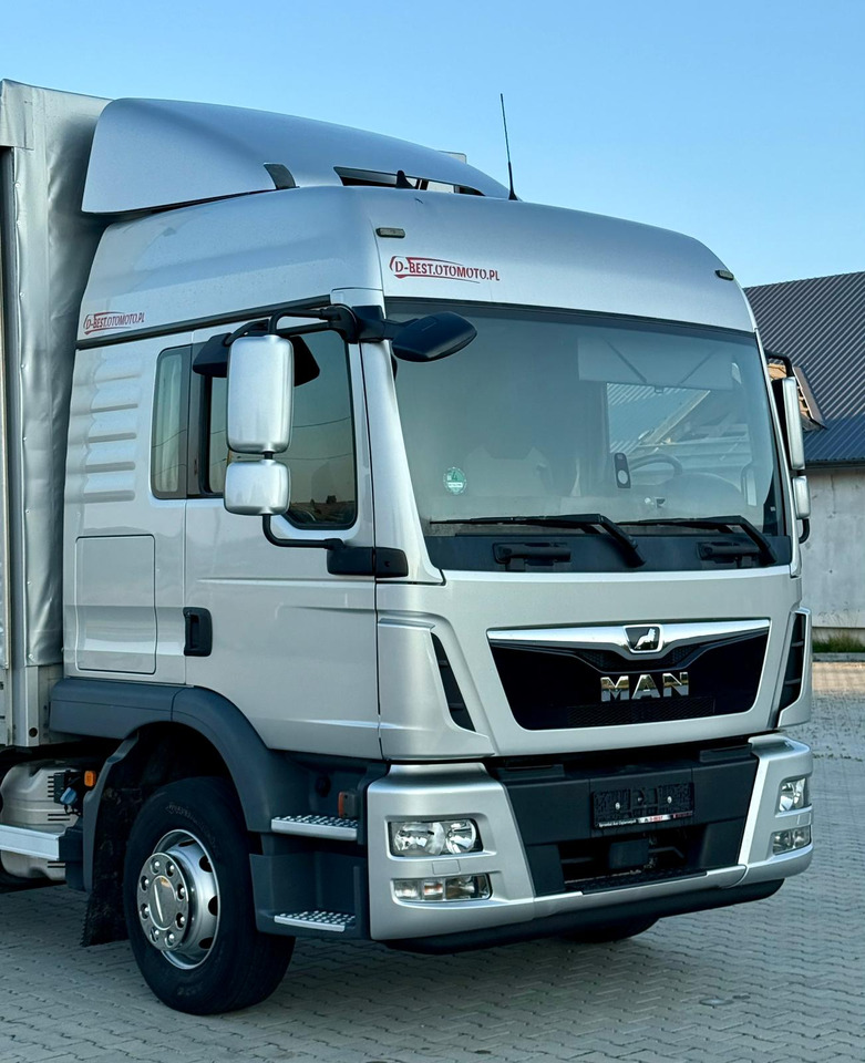 Curtain side truck MAN TGM 12.250 / TGL / BURTO - FIRANKA / WINDA / 18 PALET / AUTOMAT: picture 6