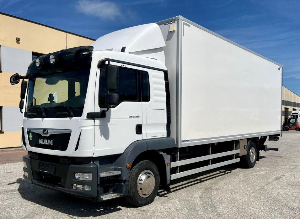 MAN TGM 12.250 / TGL / IZOTERMA / WINDA / 18 EUROPALET / SYPIALKA / AUTOMAT / 2018 ROK - Isothermal truck: picture 1 MAN TGM 12.250 / TGL / IZOTERMA / WINDA / 18 EUROPALET / SYPIALKA / AUTOMAT / 2018 ROK - Isothermal truck: picture 1