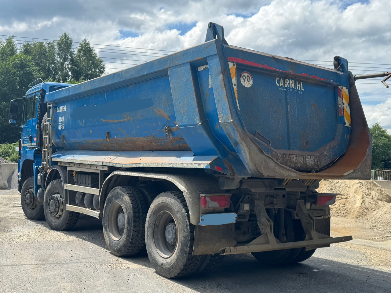 MAN TGS 35.440 / WYWROTKA / 8X8 / TYLNOZSYPOWA / 220 TYS KM / 2015 / E5 - Tipper: picture 3 MAN TGS 35.440 / WYWROTKA / 8X8 / TYLNOZSYPOWA / 220 TYS KM / 2015 / E5 - Tipper: picture 3