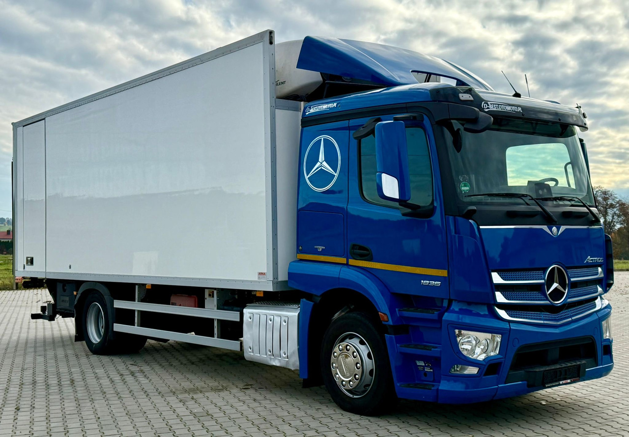 MERCEDES-BENZ ACTROS 1836 / CHŁODNIA / WINDA / 18 PALET / SILNIK 10677 cm3 / CARRIER / SYPIALKA / AUTOMAT / 2018 ROK - Refrigerated truck: picture 1 MERCEDES-BENZ ACTROS 1836 / CHŁODNIA / WINDA / 18 PALET / SILNIK 10677 cm3 / CARRIER / SYPIALKA / AUTOMAT / 2018 ROK - Refrigerated truck: picture 1