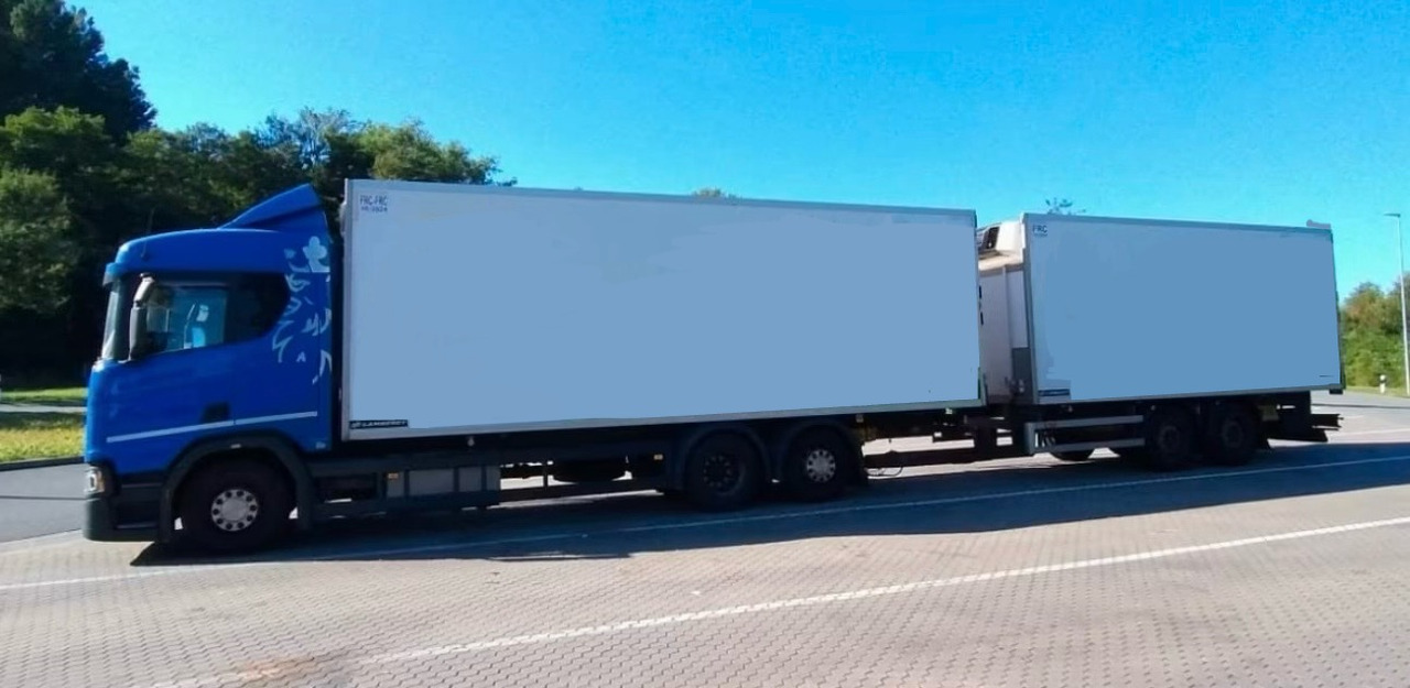 SCANIA ZESTAW / CHŁODNIA / LAMBERET / 6X2 / 36 EUROPALET / SERWISOWANY / AUTOMAT / SYPIALKA - Refrigerated truck: picture 5 SCANIA ZESTAW / CHŁODNIA / LAMBERET / 6X2 / 36 EUROPALET / SERWISOWANY / AUTOMAT / SYPIALKA - Refrigerated truck: picture 5