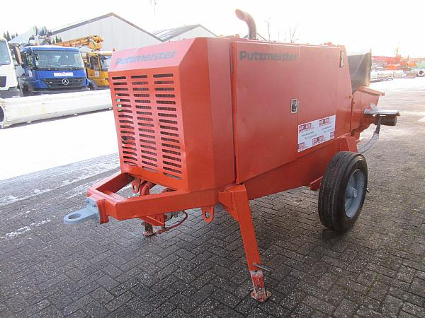 2014 PUTZMEISTER BSA1005 DC trailer mounted. - Stationary concrete pump: picture 3 2014 PUTZMEISTER BSA1005 DC trailer mounted. - Stationary concrete pump: picture 3