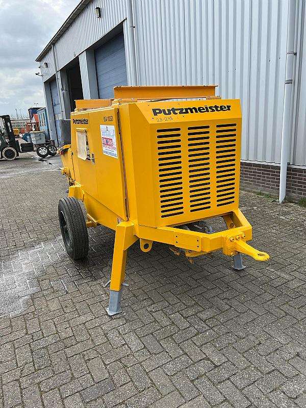 2014 PUTZMEISTER BSA1005 DC trailer mounted. - Stationary concrete pump: picture 3 2014 PUTZMEISTER BSA1005 DC trailer mounted. - Stationary concrete pump: picture 3