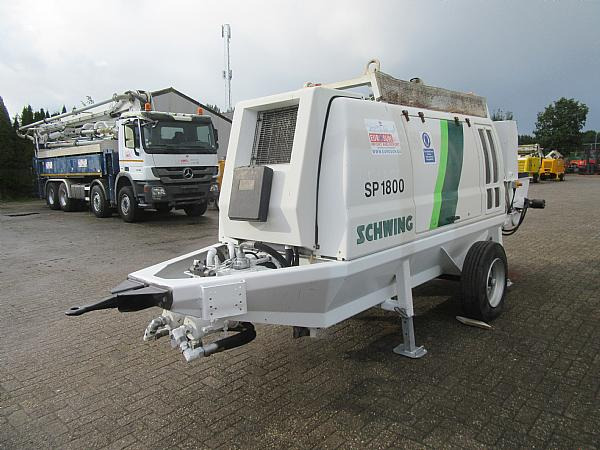 2014 SCHWING BP 1800 D -129 KW static pump - Stationary concrete pump: picture 3 2014 SCHWING BP 1800 D -129 KW static pump - Stationary concrete pump: picture 3