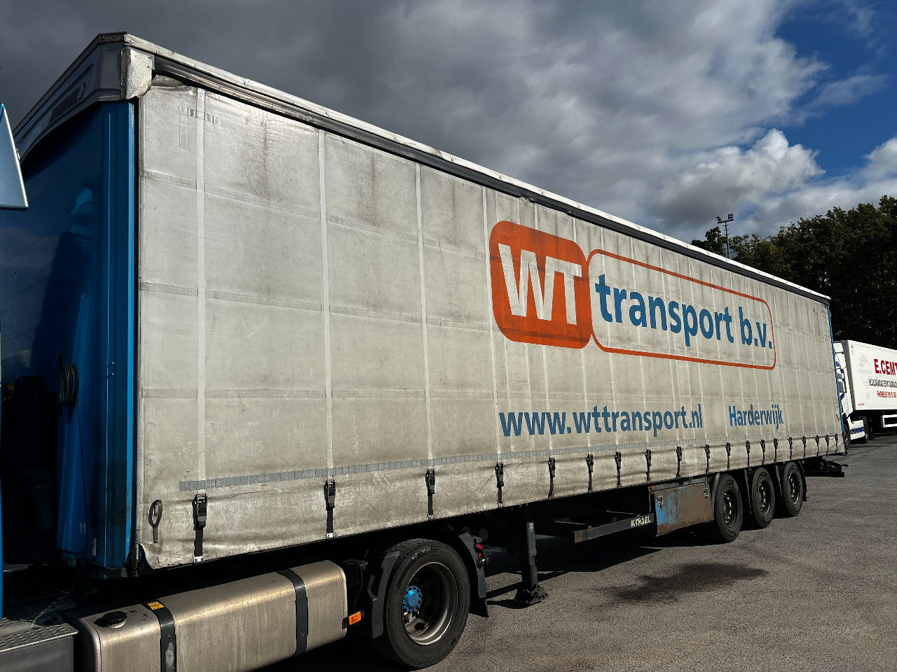 Kögel mega oplegger met SAF intrax - Curtainsider semi-trailer: picture 1 Kögel mega oplegger met SAF intrax - Curtainsider semi-trailer: picture 1