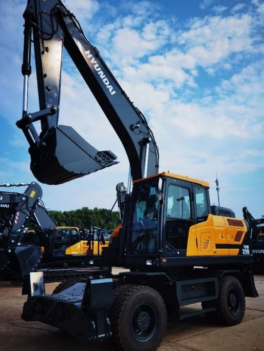 Hyundai 210W-9 - Wheel excavator: picture 4 Hyundai 210W-9 - Wheel excavator: picture 4