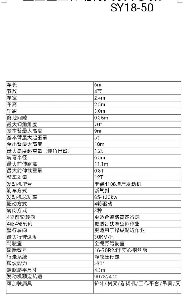 NEW machine 盛亚重工 100%NEW SY18-50 - Diesel forklift: picture 5 NEW machine 盛亚重工 100%NEW SY18-50 - Diesel forklift: picture 5