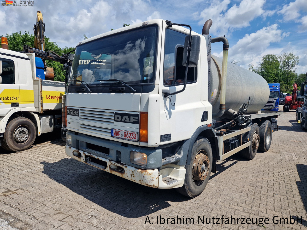 Daf CF 290 Wassertank 13500 L, Tank verzinkt Vorlauf- Lift- Lenkachse - Tanker truck: picture 1 Daf CF 290 Wassertank 13500 L, Tank verzinkt Vorlauf- Lift- Lenkachse - Tanker truck: picture 1