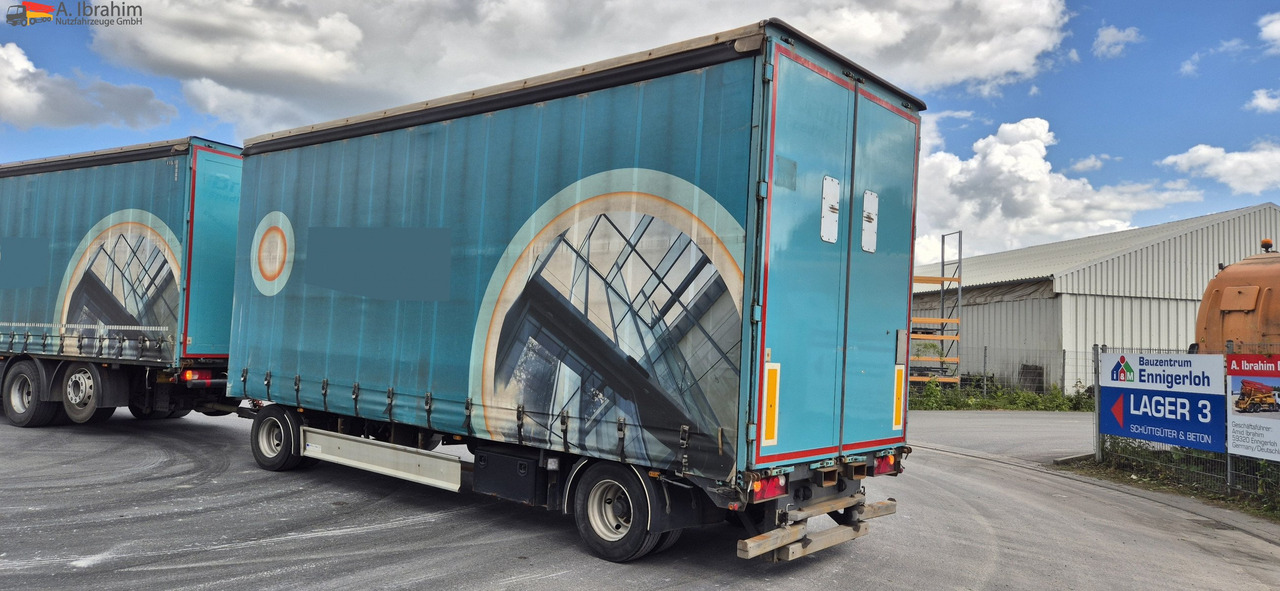 Fliegl ZPS 182 Edscha, Schiebeplane, Bordwande innenliegend - Curtainsider trailer: picture 1 Fliegl ZPS 182 Edscha, Schiebeplane, Bordwande innenliegend - Curtainsider trailer: picture 1